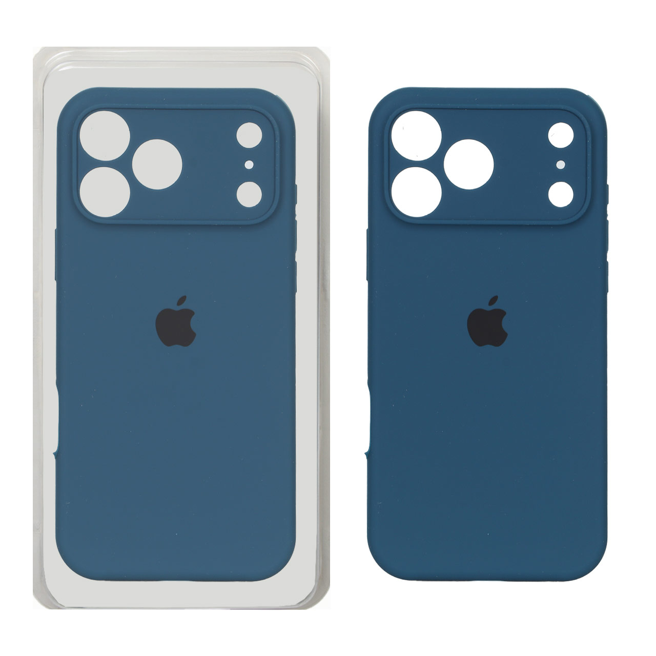 قاب سیلیکونی پاک کنی محافظ لنزدار اورجینال Apple iPhone 17 Pro Max - سبز کله غازی (پک دار) - NTC